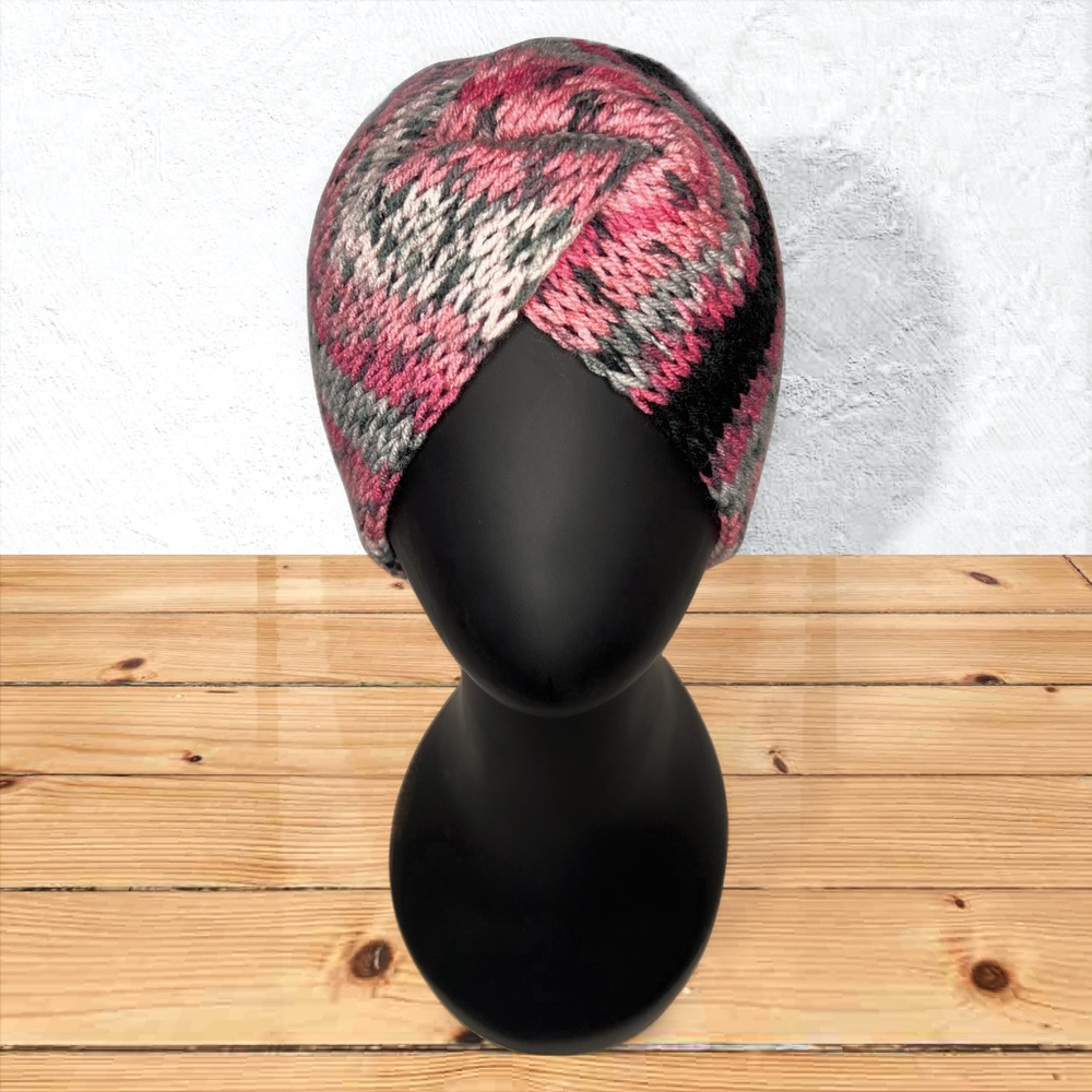 Handmade Knit Twist Ear Warmers | Cozy & Versatile | Adult Women's